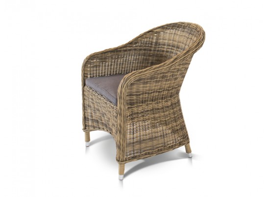 "Базелла" обеденная группа из искусственного ротанга, цвет коричневый в Ростове-на-Дону