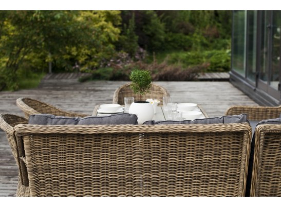 "Бергамо" плетеный левый модуль дивана, цвет соломенный в Ростове-на-Дону