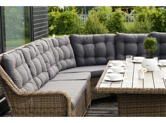 "Бергамо" плетеный левый модуль дивана, цвет соломенный в Ростове-на-Дону