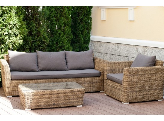 "Капучино" журнальный столик из искусственного ротанга, цвет соломенный в Ростове-на-Дону "Капучино" журнальный столик из искусственного ротанга, цвет соломенный в Ростове-на-Дону