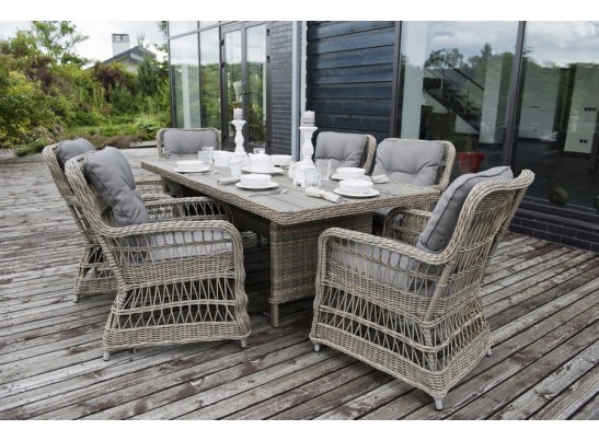 "Цесена" обеденная группа плетеная из искусственного ротанга в Ростове-на-Дону