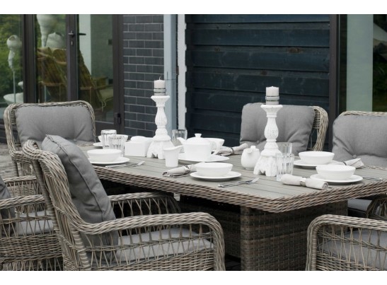 "Цесена" обеденная группа плетеная из искусственного ротанга в Ростове-на-Дону