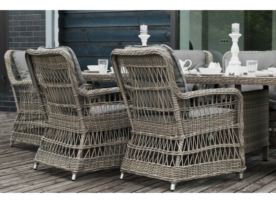 "Цесена" обеденная группа плетеная из искусственного ротанга в Ростове-на-Дону