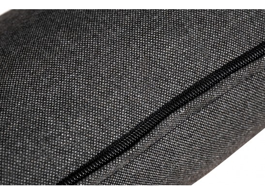 Декоративная подушка для мебели, цвет темно-серый в Ростове-на-Дону