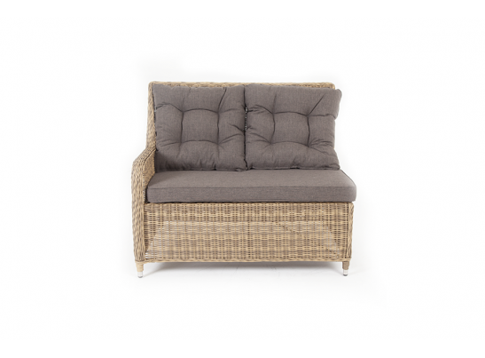 "Бергамо" плетеный правый модуль дивана, цвет соломенный в Ростове-на-Дону