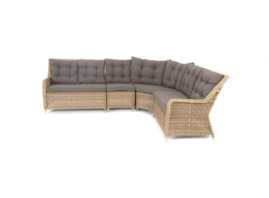 "Бергамо" модульный диван из ротанга, цвет соломенный в Ростове-на-Дону