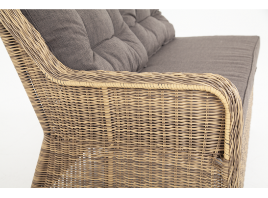 "Бергамо" плетеный правый модуль дивана, цвет соломенный в Ростове-на-Дону