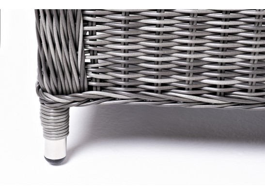 "Форио" кресло раскладное плетеное, цвет графит в Ростове-на-Дону