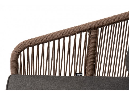 "Канны" лаунж-зона 4-местная из роупа со столиком "Канны" (серый гранит), основание дуб, роуп коричневый в Ростове-на-Дону "Канны" лаунж-зона 4-местная из роупа со столиком "Канны" (серый гранит), основание дуб, роуп коричневый в Ростове-на-Дону