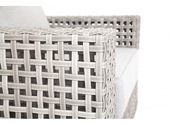 "Тито" плетеное кресло из искусственного ротанга, цвет серый в Ростове-на-Дону