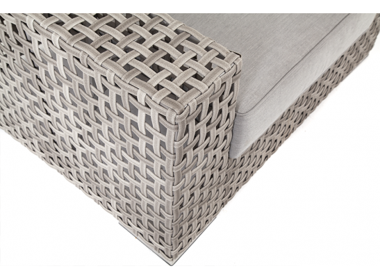 "Тито" плетеное кресло из искусственного ротанга, цвет серый в Ростове-на-Дону