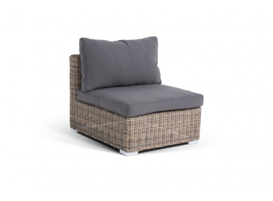 "Лунго" модуль диванный прямой с подушками, цвет соломенный в Ростове-на-Дону