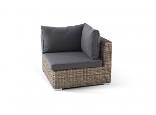 "Лунго" модуль диванный угловой с подушками, цвет соломенный в Ростове-на-Дону