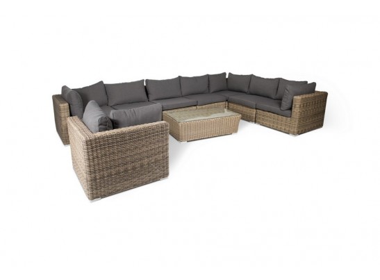 "Лунго" модуль диванный угловой с подушками, цвет соломенный в Ростове-на-Дону