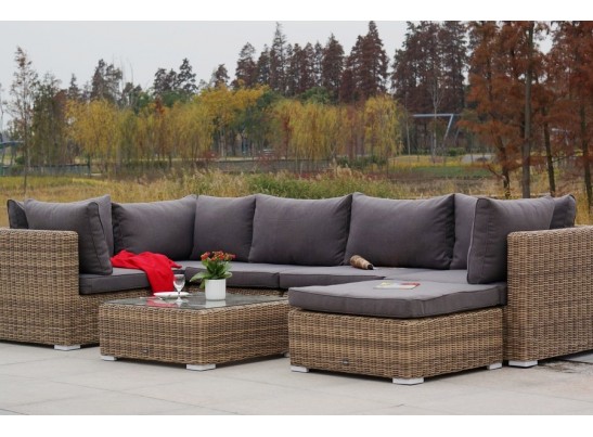 "Лунго" модуль диванный угловой с подушками, цвет соломенный в Ростове-на-Дону