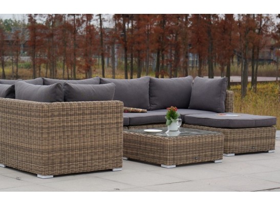 "Лунго" модуль диванный угловой с подушками, цвет соломенный в Ростове-на-Дону