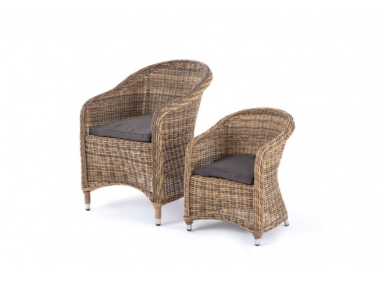 "Равенна" кресло детское плетеное, цвет соломенный в Ростове-на-Дону