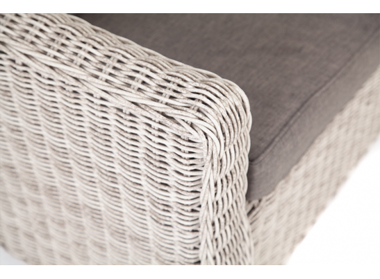 "Кон Панна" диван из искусственного ротанга двухместный, цвет бежевый в Ростове-на-Дону