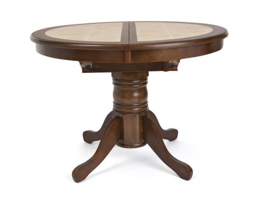 CT 4257 Стол круглый с плиткой раскладной