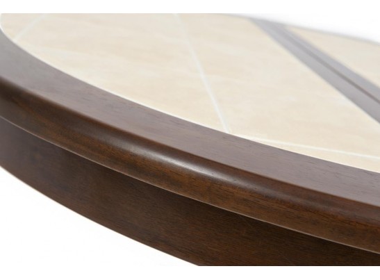 CT 4257 Стол круглый с плиткой раскладной