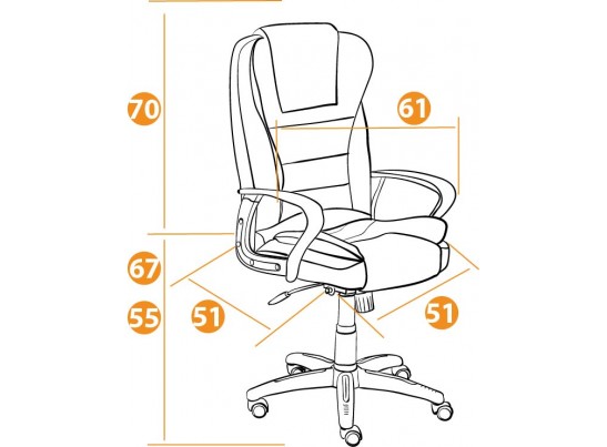 Кресло BARON (кожзам/бежевый) в Ростове-на-Дону