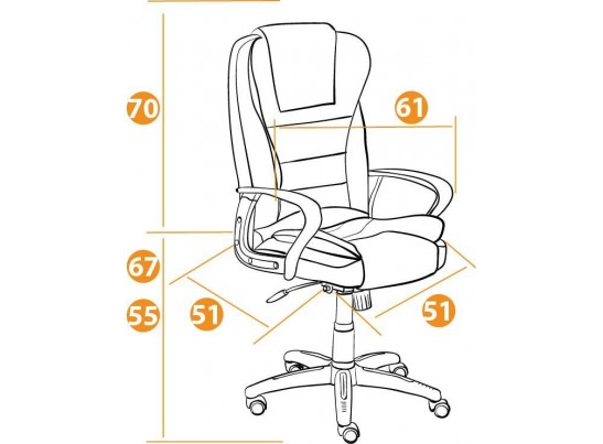 Кресло BARON (кожзам/бежевый) в Ростове-на-Дону