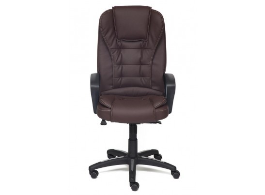 Кресло BARON (кожзам/коричневый/перфорированный) в Ростове-на-Дону