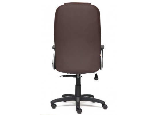 Кресло BARON (кожзам/коричневый/перфорированный) в Ростове-на-Дону