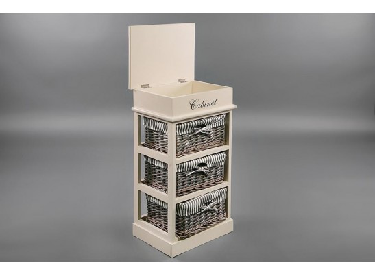 Тумба с 3 корзинами и ящиком Secret De Maison OUVERTURE 3 ( mod. 4336 ) Тумба с 3 корзинами и ящиком Secret De Maison OUVERTURE 3 ( mod. 4336 )