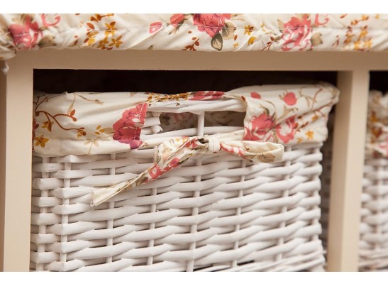 Гладильный комод с 3-я корзинами Secret De Maison CAMPANARD ( mod. PE-03 )