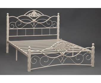 Двуспальная кровать CANZONA 160 Белый (butter white)