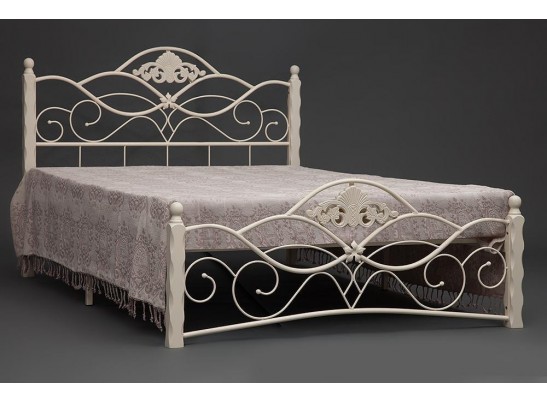 Двуспальная кровать CANZONA 140 Белый (butter white)