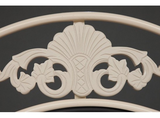 Двуспальная кровать CANZONA 140 Белый (butter white)