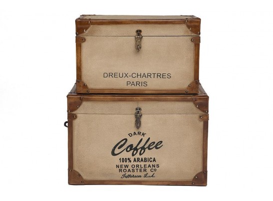 Набор из 2-х столиков-сундуков Secret De Maison CHARTRES ( mod. M-3165 )