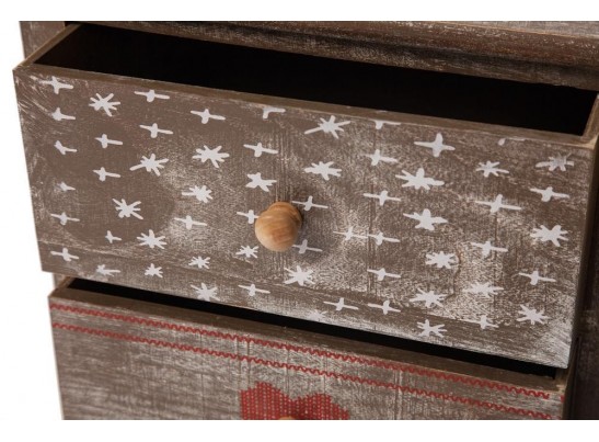 Тумба с 5 ящиками Secret De Maison CHRISTMAS 5 ( mod. HX16-011NS ) Тумба с 5 ящиками Secret De Maison CHRISTMAS 5 ( mod. HX16-011NS )