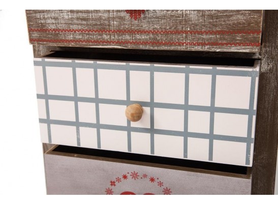 Тумба с 5 ящиками Secret De Maison CHRISTMAS 5 ( mod. HX16-011NS ) Тумба с 5 ящиками Secret De Maison CHRISTMAS 5 ( mod. HX16-011NS )