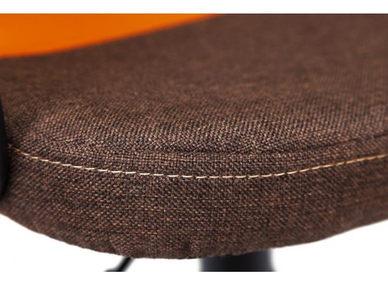 Кресло BAGGI (ткань/коричневый/оранжевый) в Ростове-на-Дону