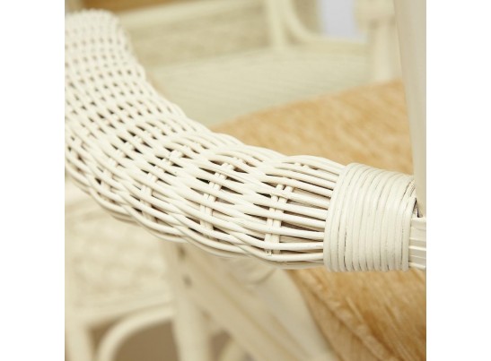 Комплект обеденный "ANDREA GRAND" (стол со стеклом+6 кресел+ подушки)