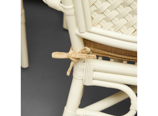 Комплект обеденный "ANDREA GRAND" (стол со стеклом+6 кресел+ подушки)