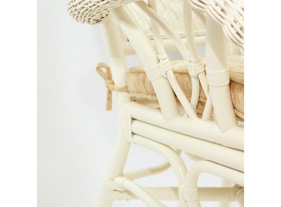 Комплект обеденный "ANDREA GRAND" (стол со стеклом+6 кресел+ подушки)