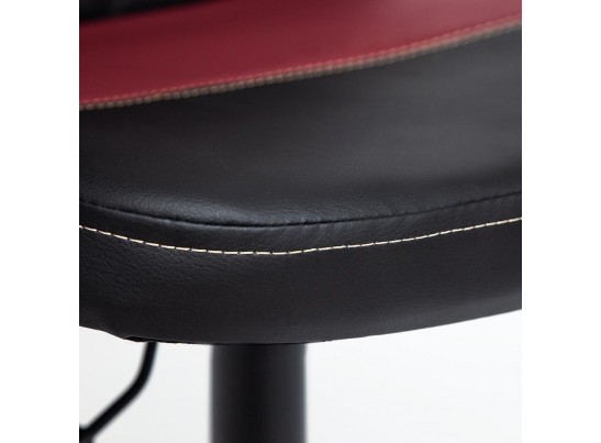 Кресло BAGGI (кожзам/черный/бордо) в Ростове-на-Дону