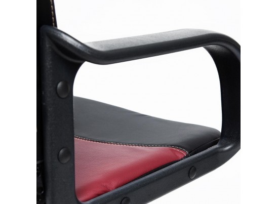 Кресло BAGGI (кожзам/черный/бордо) в Ростове-на-Дону