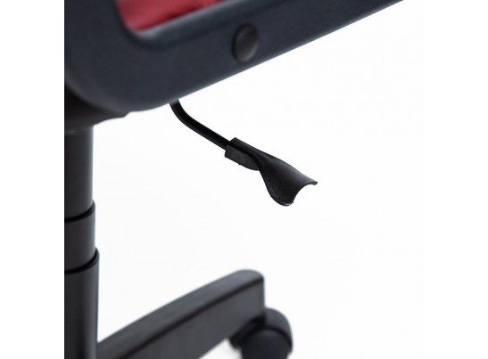 Кресло BAGGI (кожзам/черный/бордо) в Ростове-на-Дону