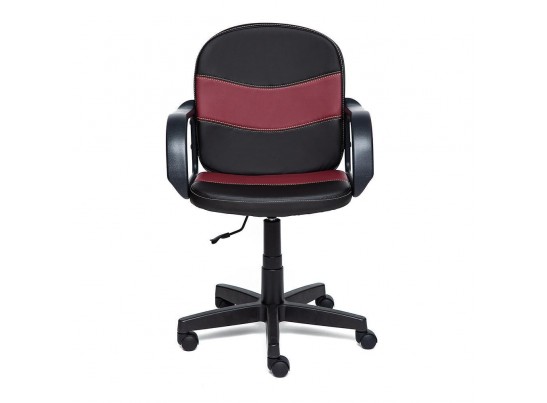 Кресло BAGGI (кожзам/черный/бордо) в Ростове-на-Дону