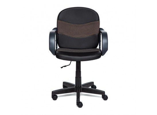 Кресло BAGGI (кожзам/ткань/черный/бежевый) в Ростове-на-Дону