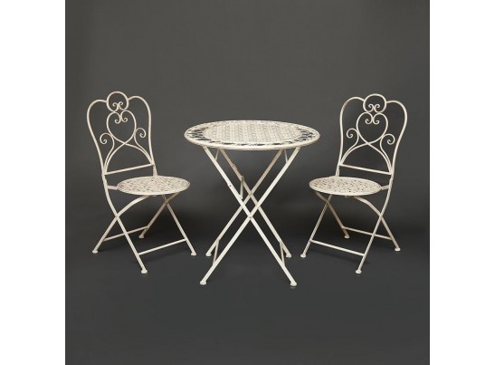 Комплект (стол + 2 стула) Secret de Maison AMANTE (mod. PL08-6573)