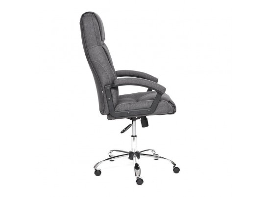 Кресло BERGAMO хром (ткань/темно-серый) в Ростове-на-Дону