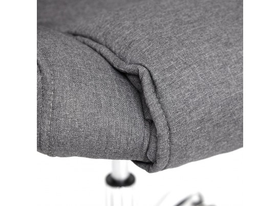 Кресло BERGAMO хром (ткань/темно-серый) в Ростове-на-Дону