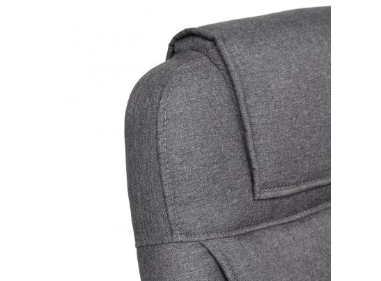 Кресло BERGAMO хром (ткань/темно-серый) в Ростове-на-Дону