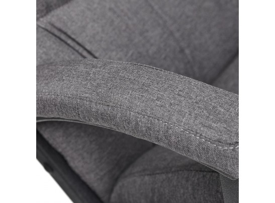 Кресло BERGAMO хром (ткань/темно-серый) в Ростове-на-Дону